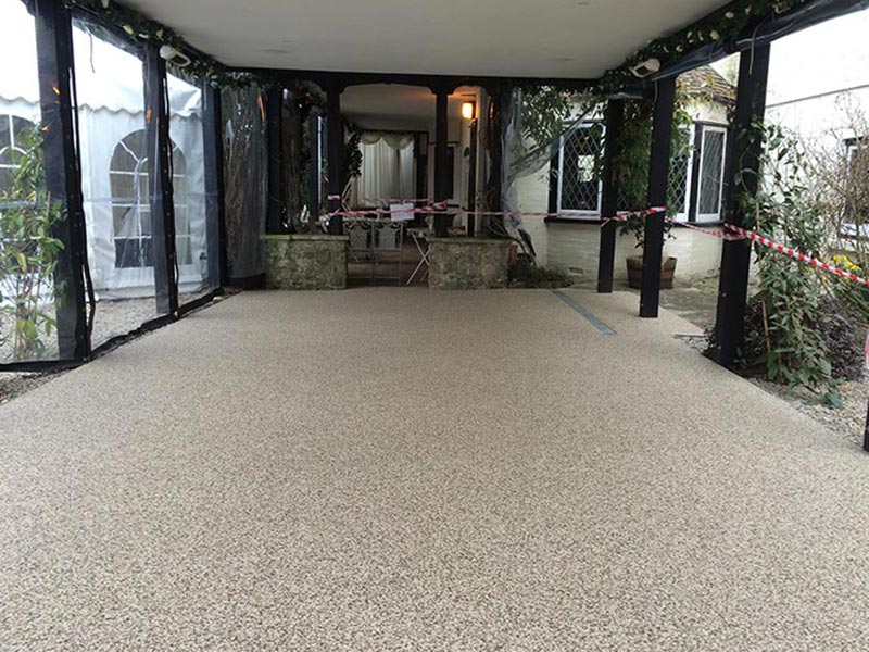 Hayne Barn House Project Resin Bound