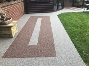 Hythe featured pathway with resin bound