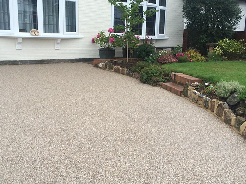 Bossingham Project resin bound system