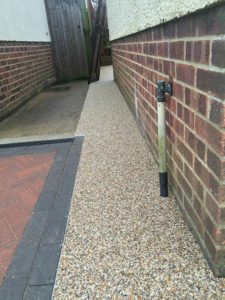 Cheriton Case Study Resin Bound Harvest Gold
